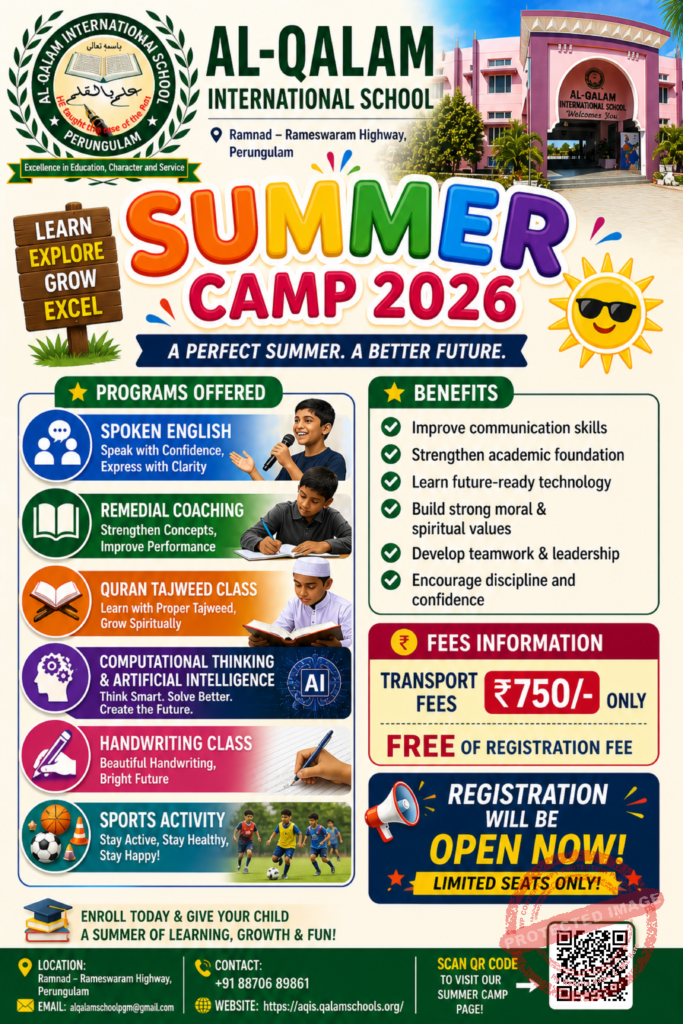 AQIS SUMMER CAMP 2026 – Registration Open Now!